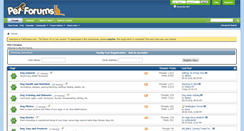 Desktop Screenshot of petforums.com