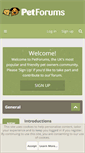 Mobile Screenshot of petforums.co.uk